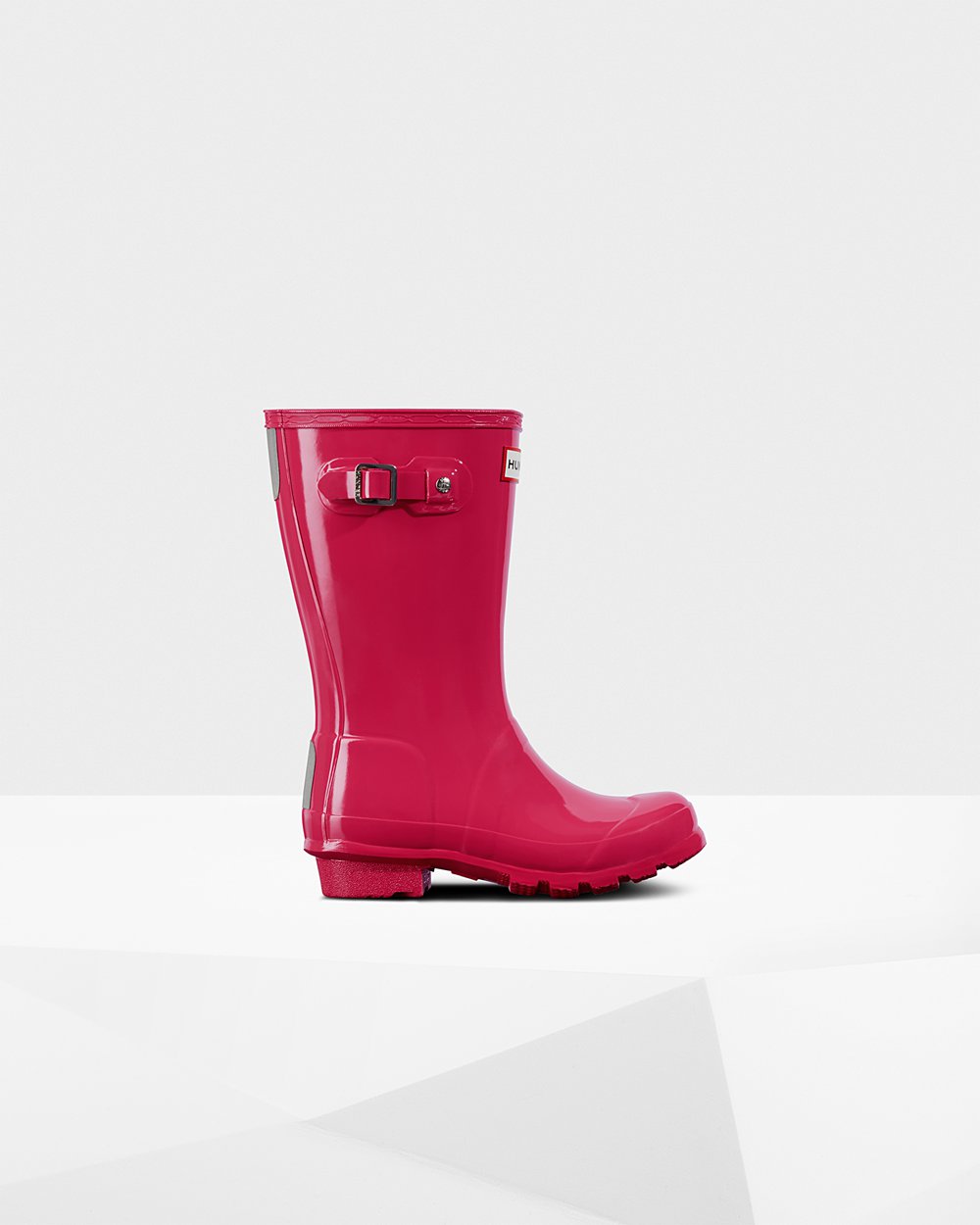 Kids Hunter Rain Boots Pink - Original Big Gloss - 1930652-IX